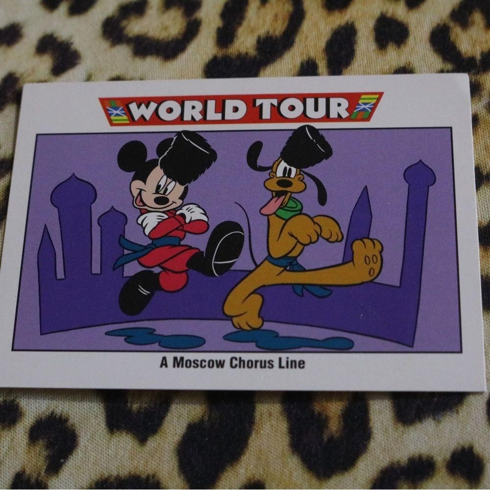 A Moscow Chorus Line #183 Disney Card